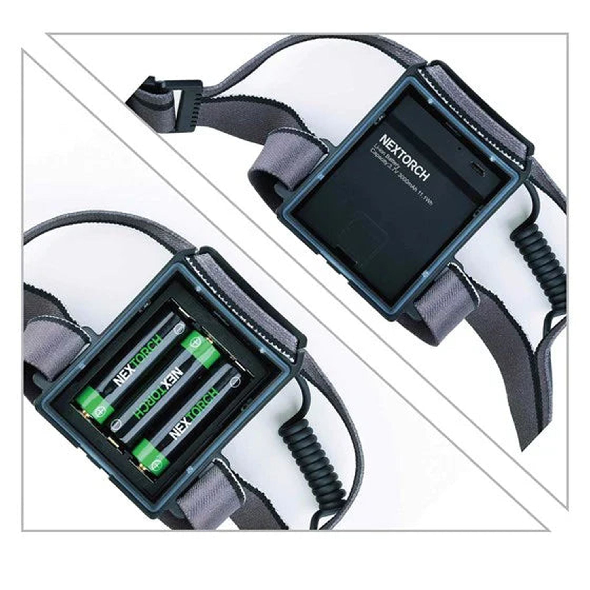 Nextorch MyStar R Rechargeable and Battery Usage Headlight