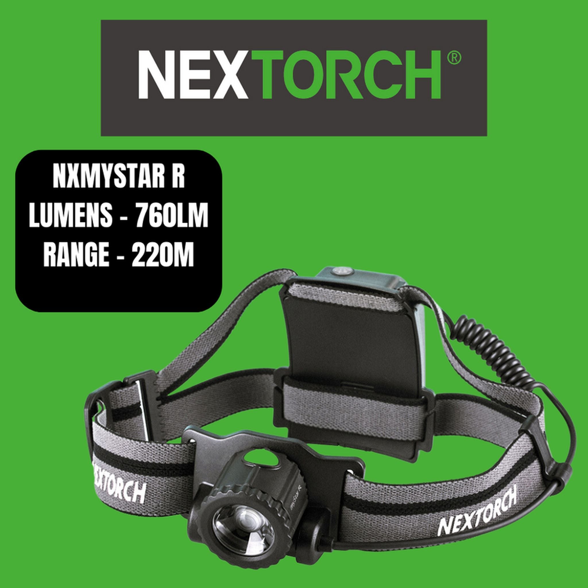 Nextorch MyStar R Rechargeable and Battery Usage Headlight