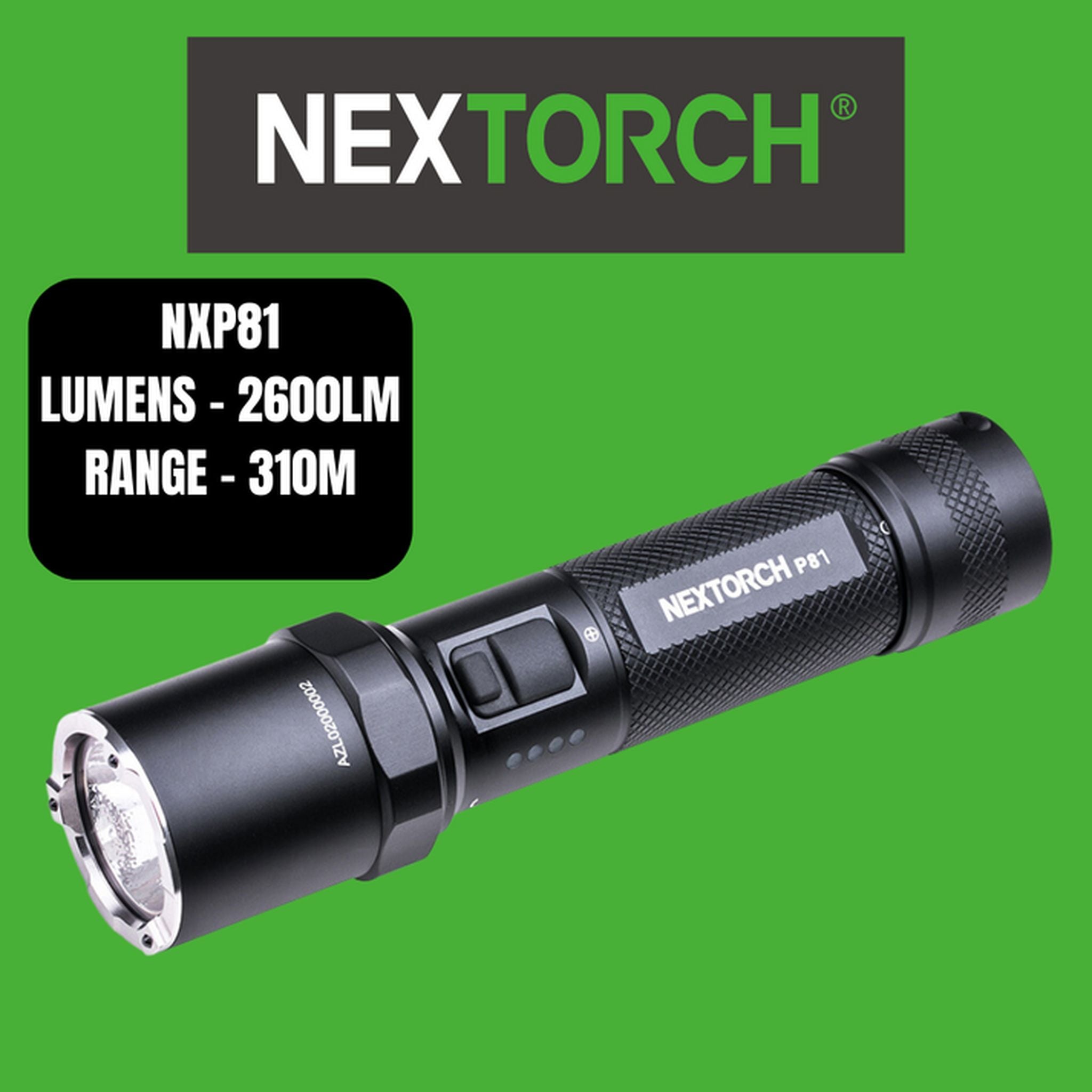 Nextorch P81 Rechargeable Torch Super Bright