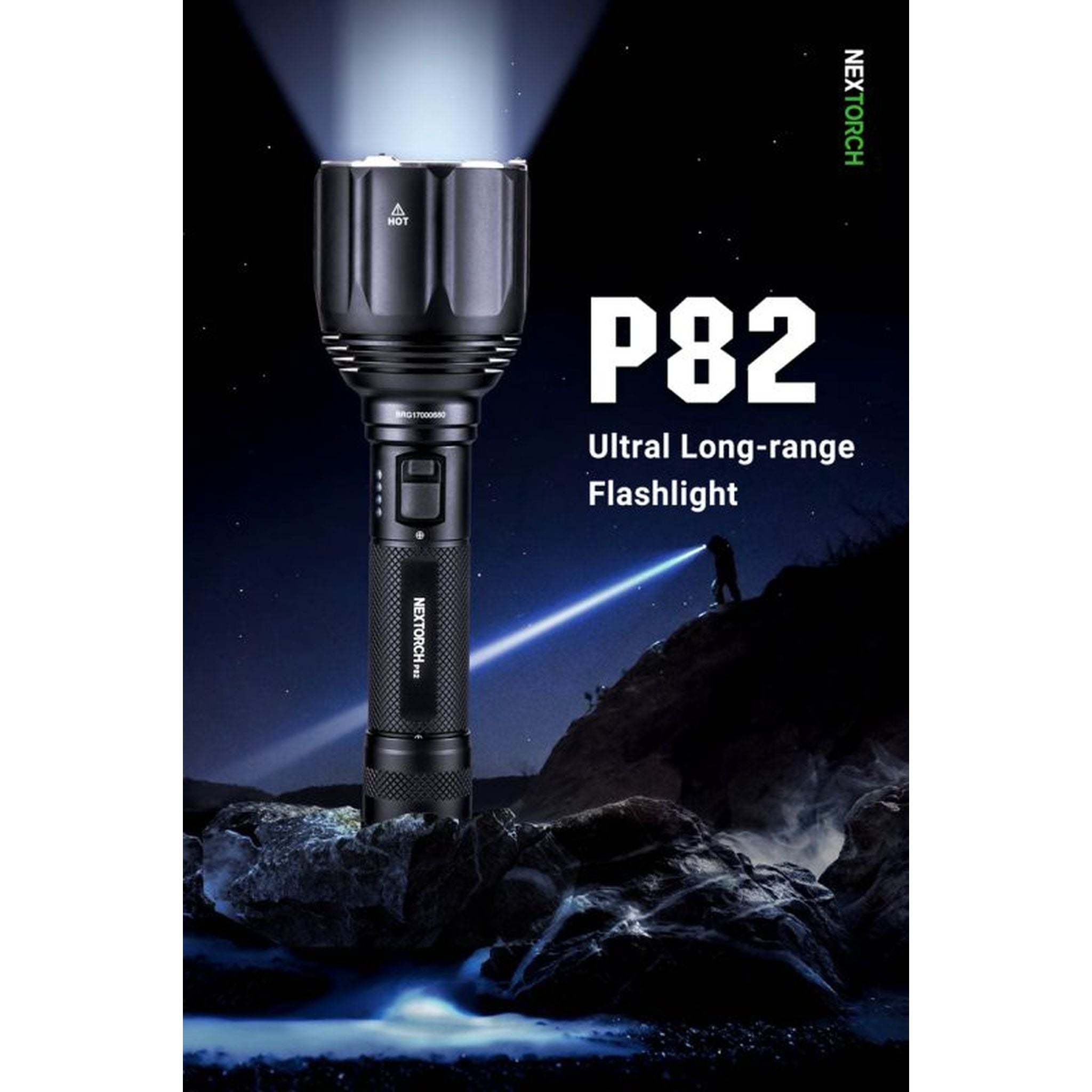 Nextorch P82 Rechargeable Torch Ultra Long Range