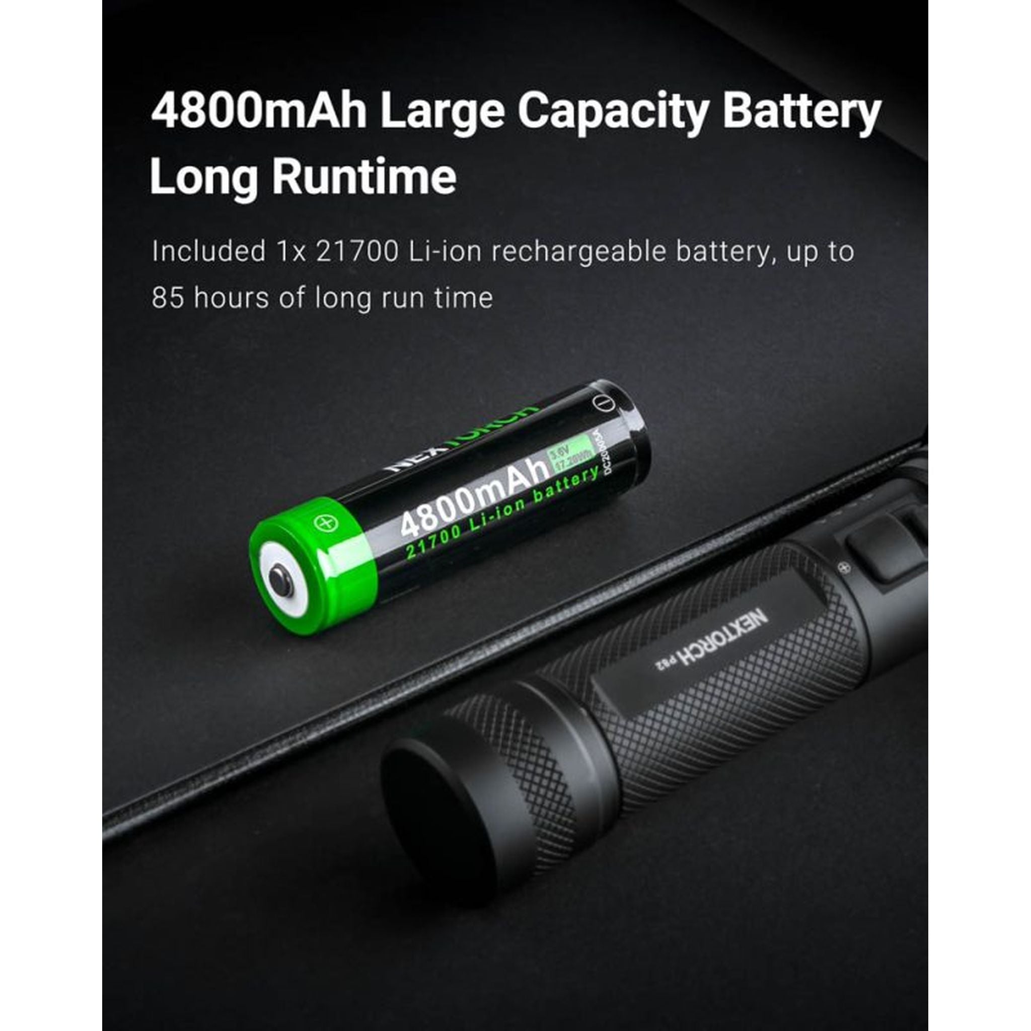 Nextorch P82 Rechargeable Torch Ultra Long Range