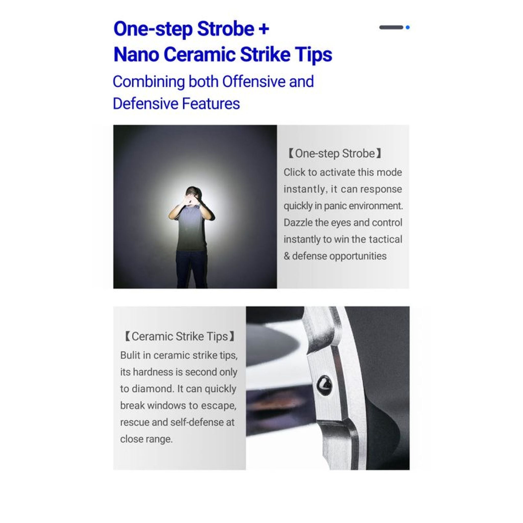 Nextorch P82 Rechargeable Torch Ultra Long Range