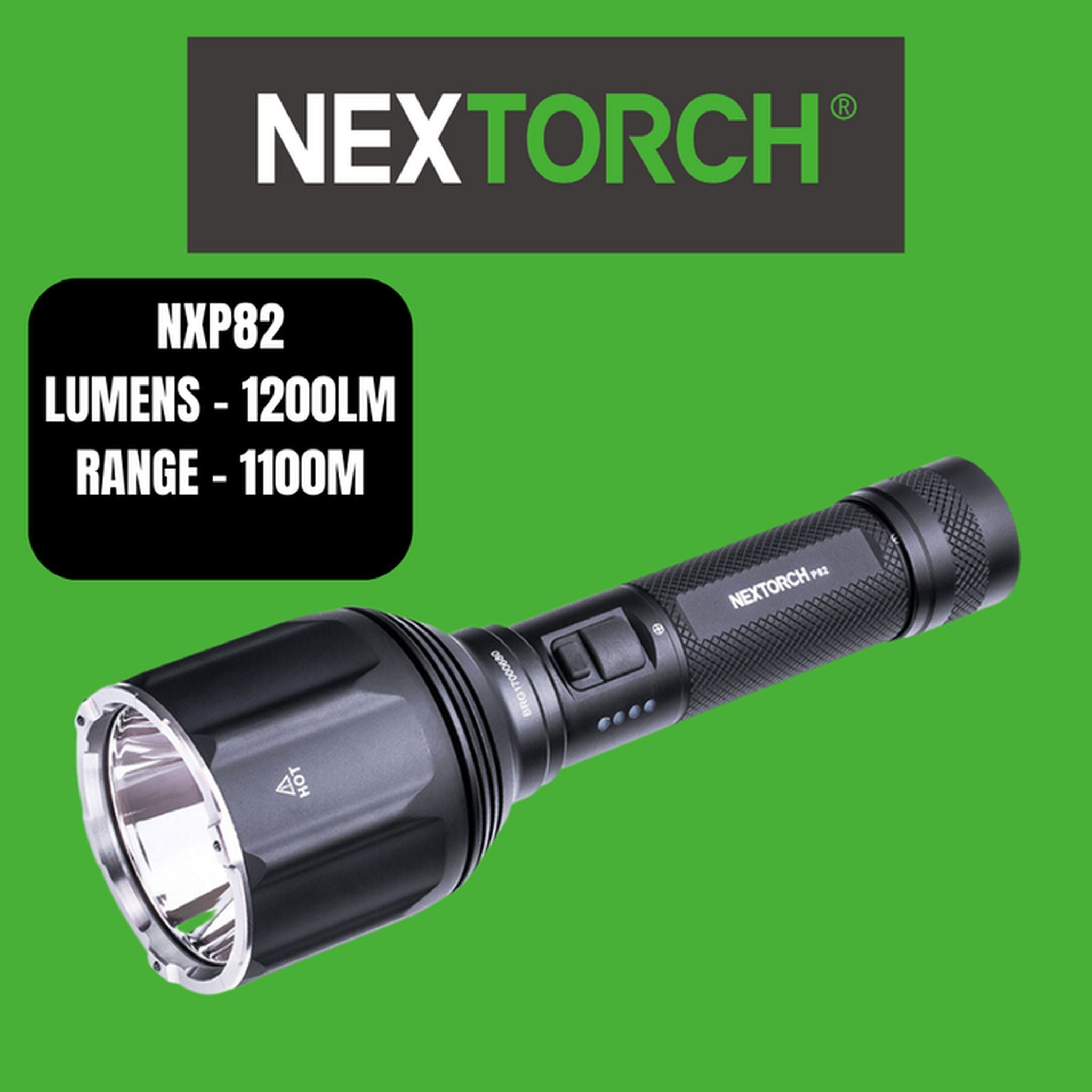 Nextorch P82 Rechargeable Torch Ultra Long Range