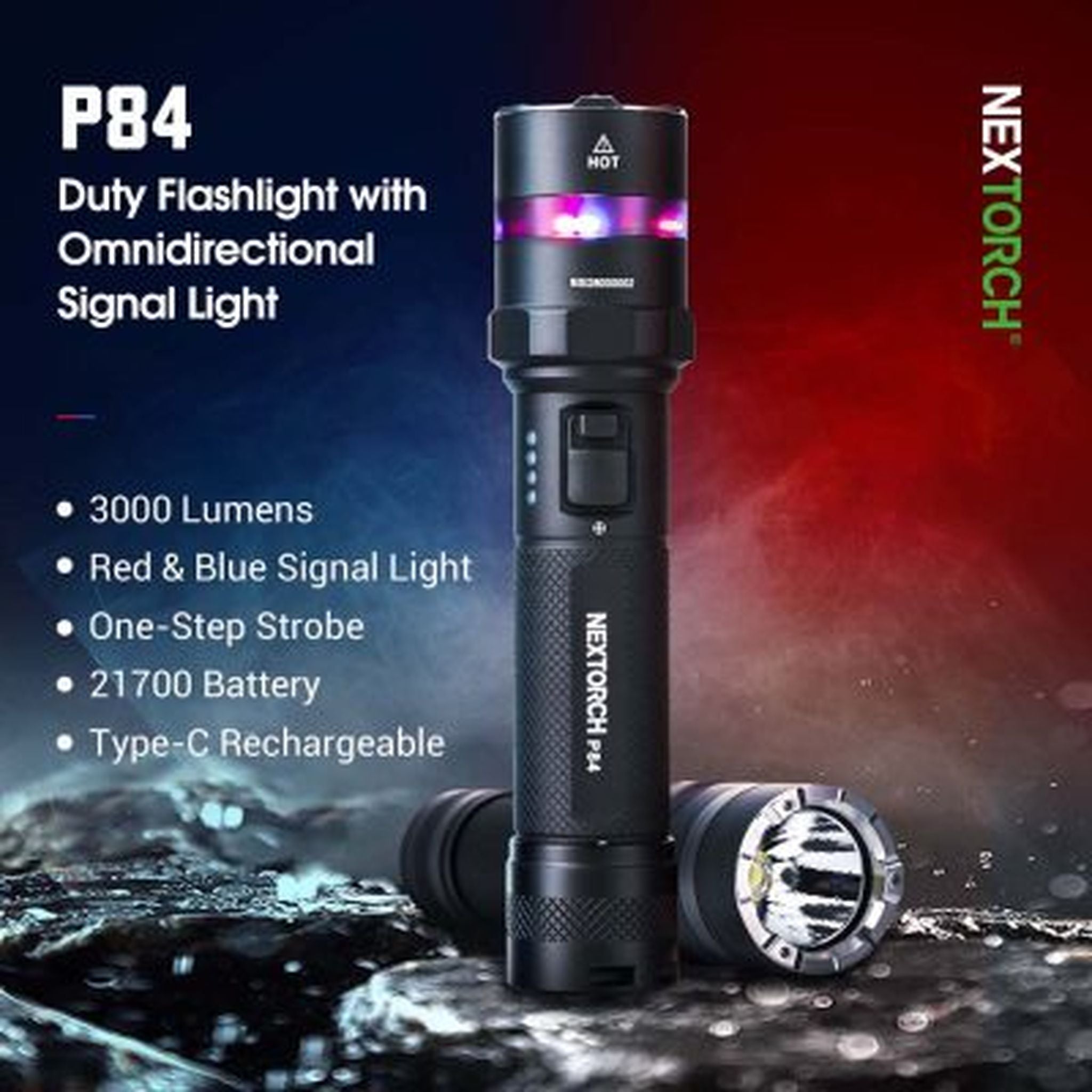 Nextorch P84 Rechargeable Torch