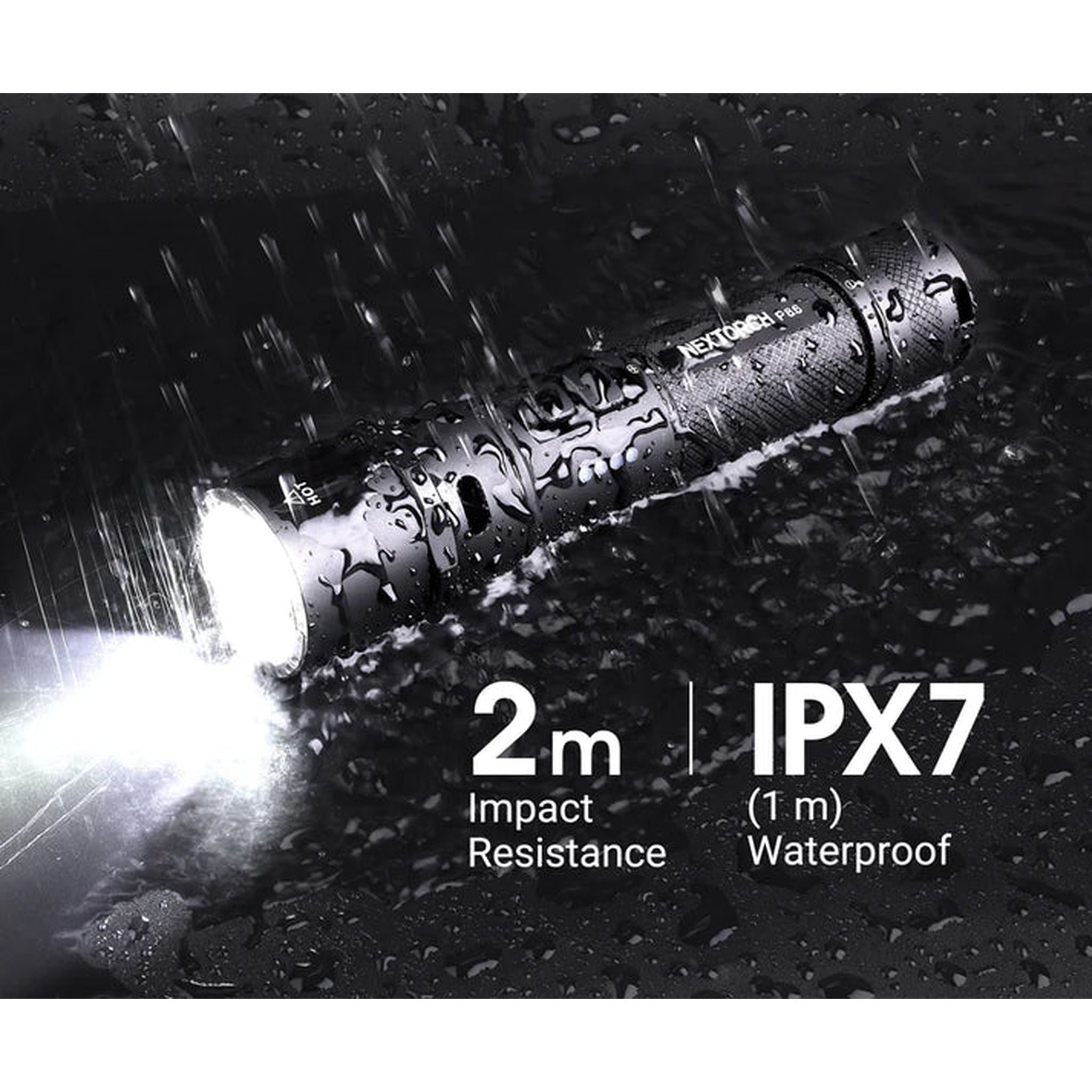 NEXTORCH P86 Tactical Flashlight Torch