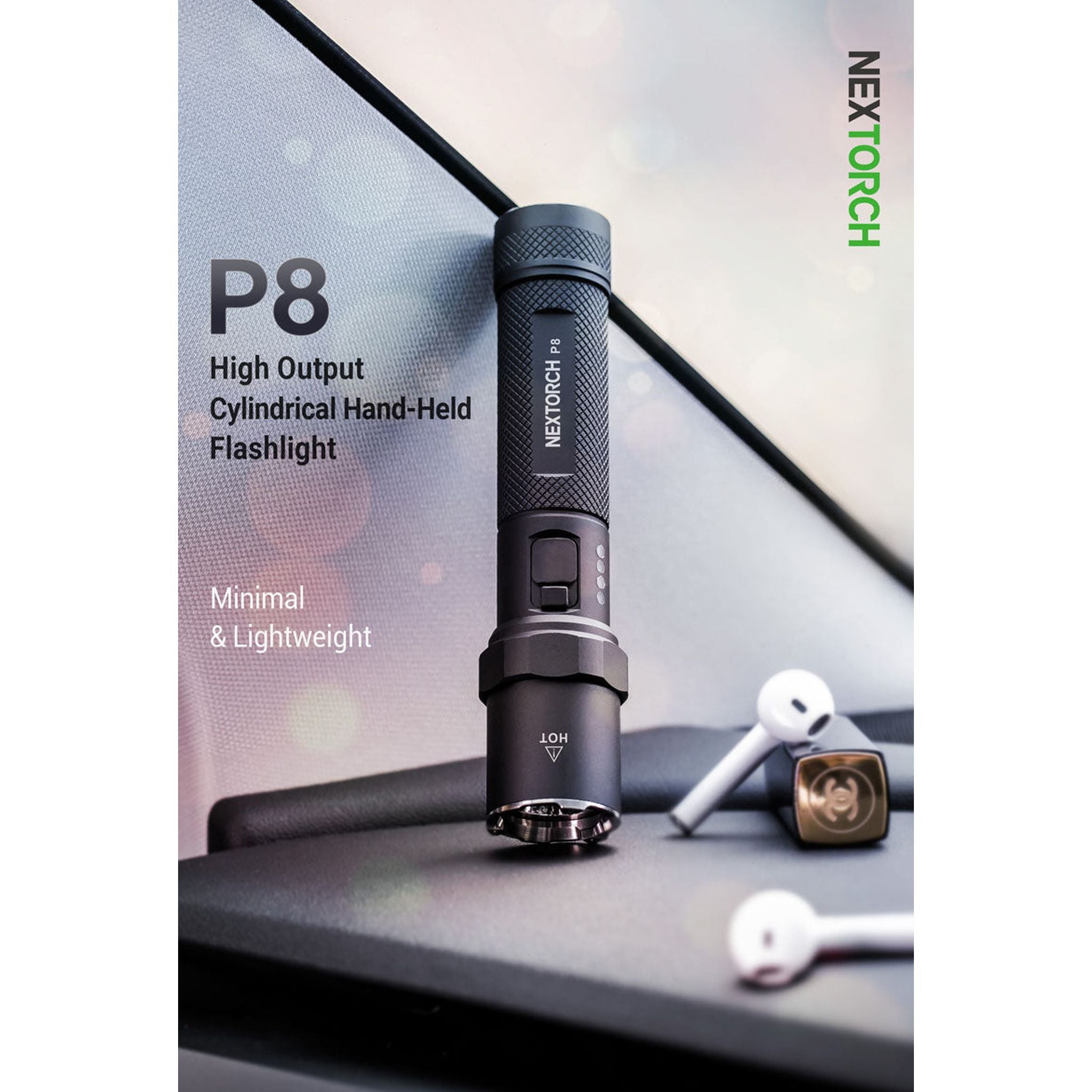 Nextorch P8 P-Series Rechargeable Torch