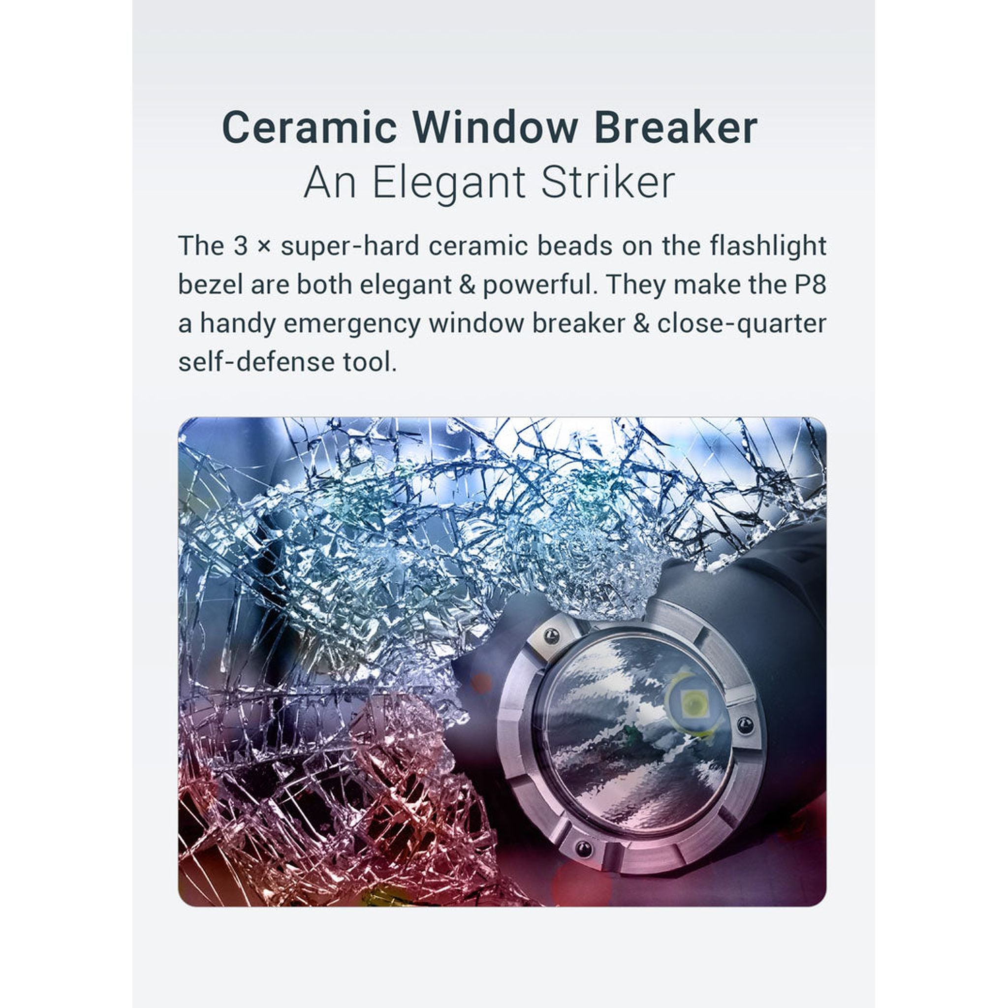 Nextorch P8 P-Series Rechargeable Torch