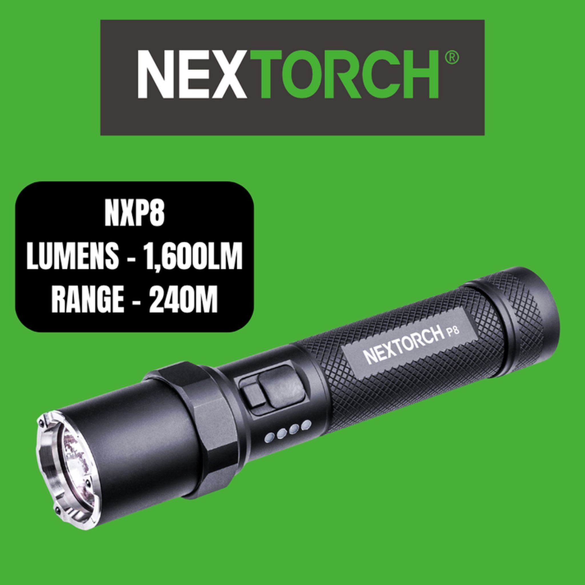 Nextorch P8 P-Series Rechargeable Torch