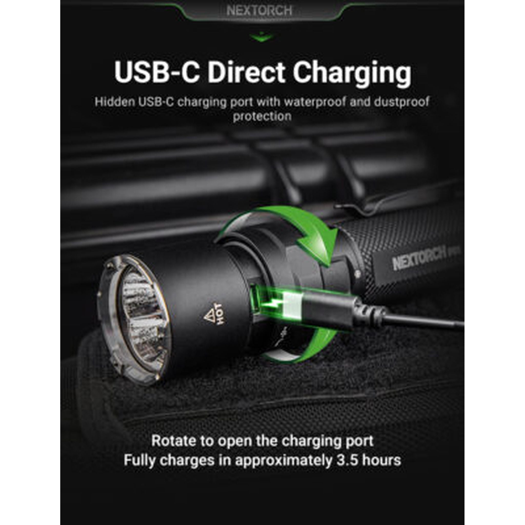 NEXTORCH P91 Dual Switch Flashlight