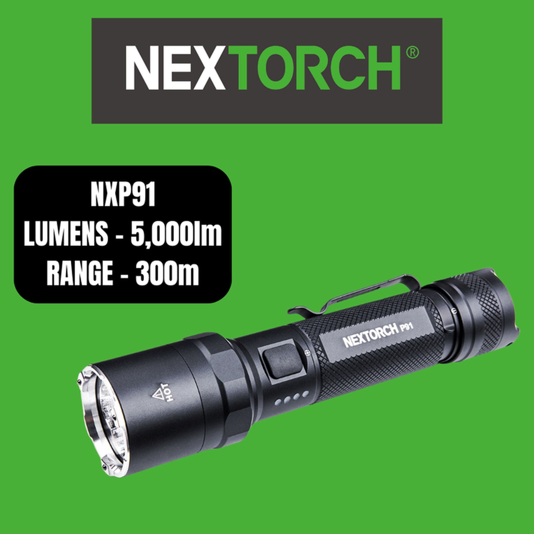NEXTORCH P91 Dual Switch Flashlight