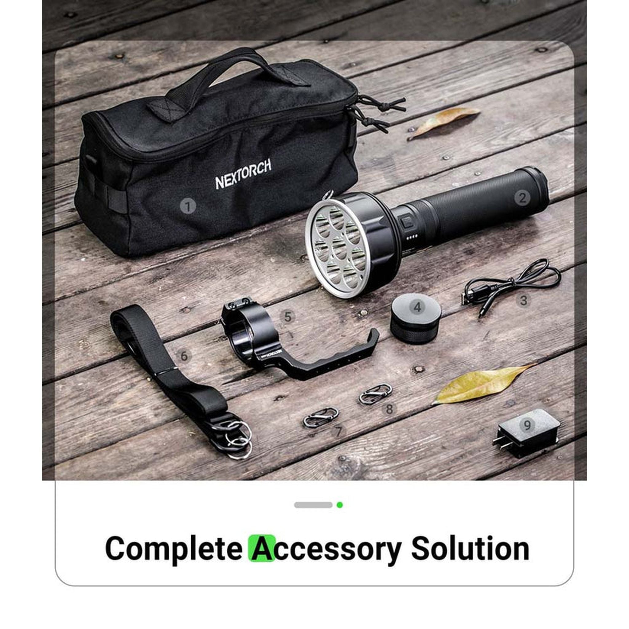 NEXTORCH Saint Torch Rechargeable Searchlight Series 11