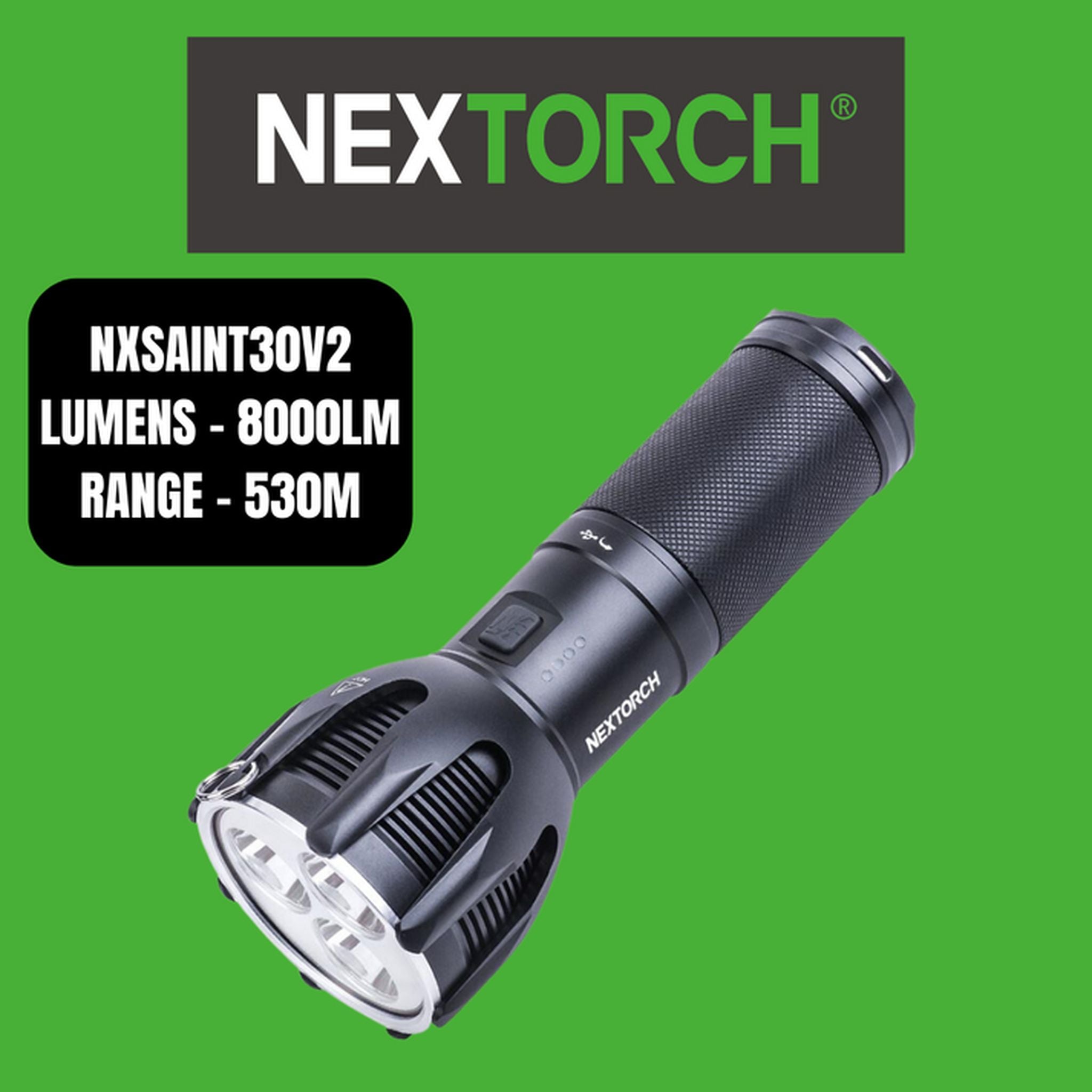 NEXTORCH Saint Torch Rechargeable Searchlight Series 30V2