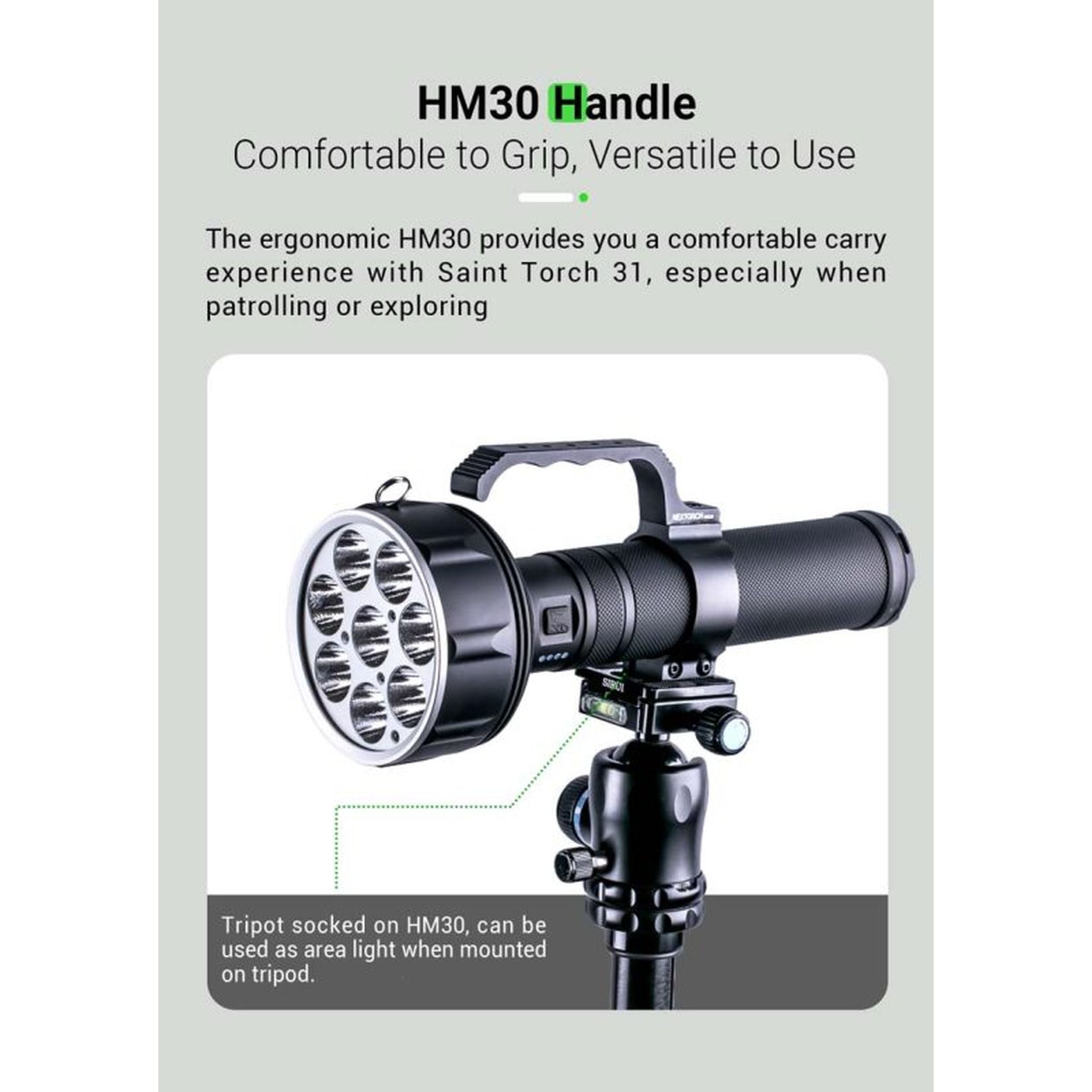 NEXTORCH Saint Torch Rechargeable Searchlight Series 31