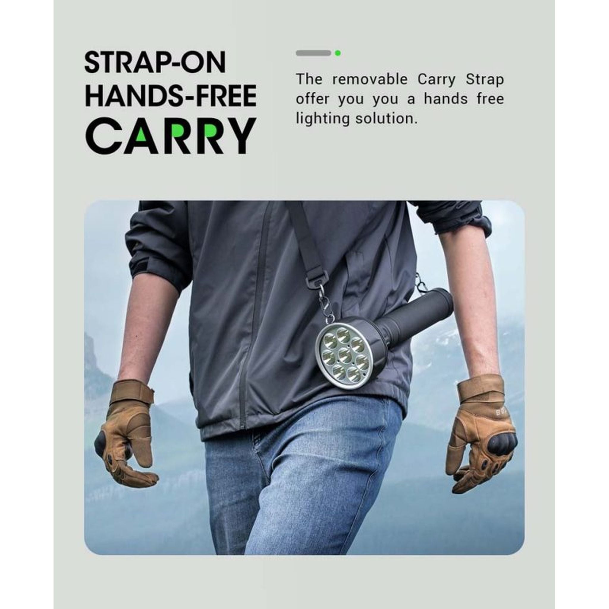 NEXTORCH Saint Torch Rechargeable Searchlight Series 31