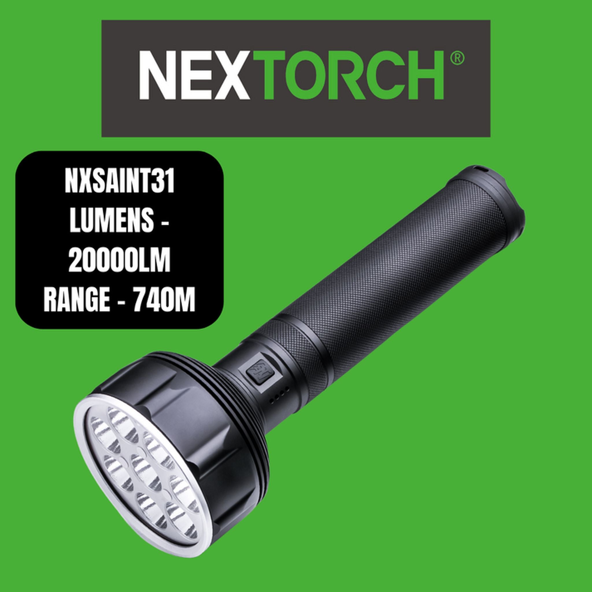 NEXTORCH Saint Torch Rechargeable Searchlight Series 31