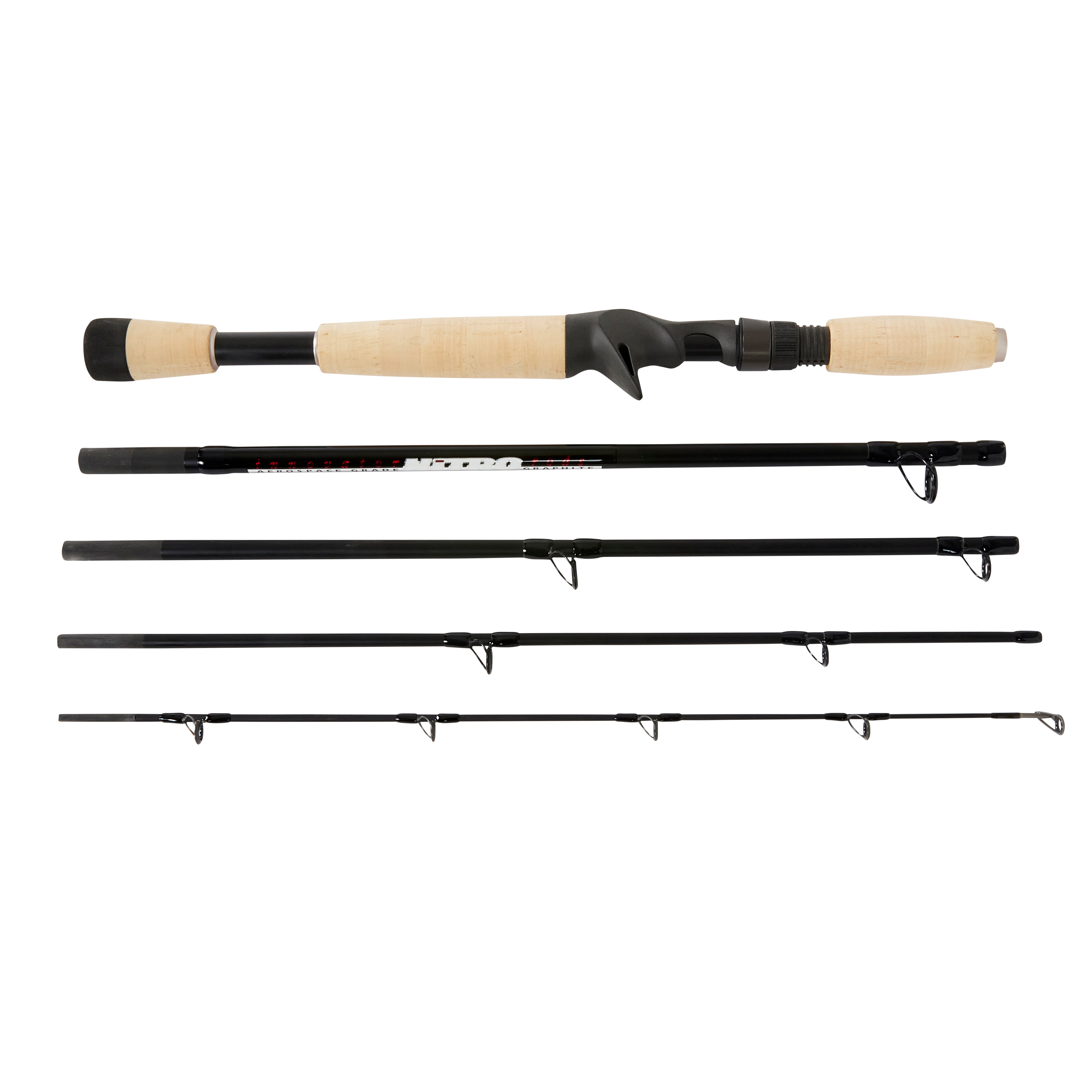 Nitro 007 Undertaker Classic 5ft10 4-6kg 5pce Travel Baitcast Rod