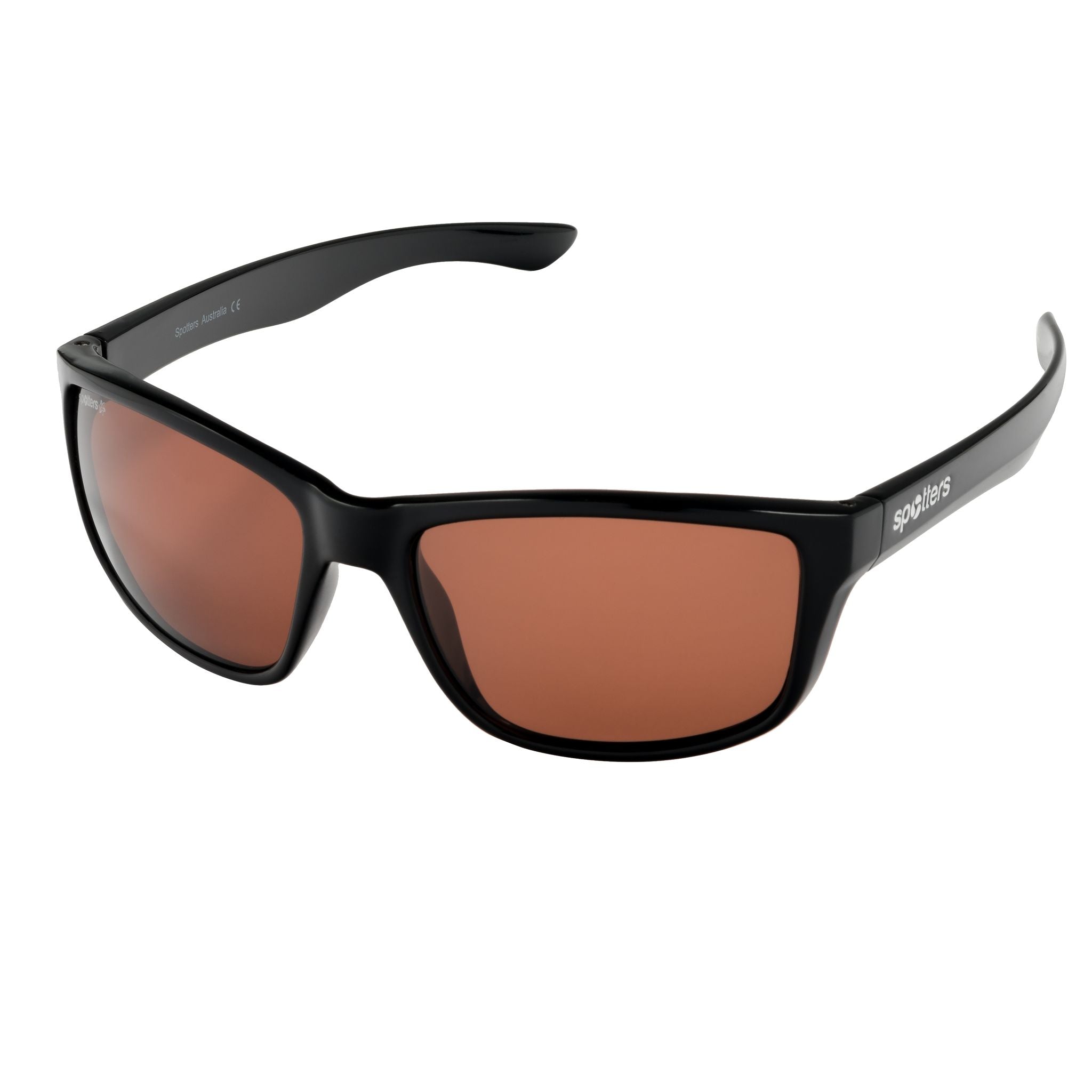 Spotters Polarised Eyewear Rebel Matt Black Sunglasses