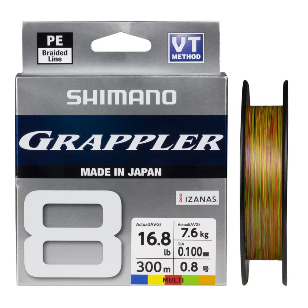 Shimano GRAPPLER 8 PE BRAIDED LINE 300m  Fishing Line