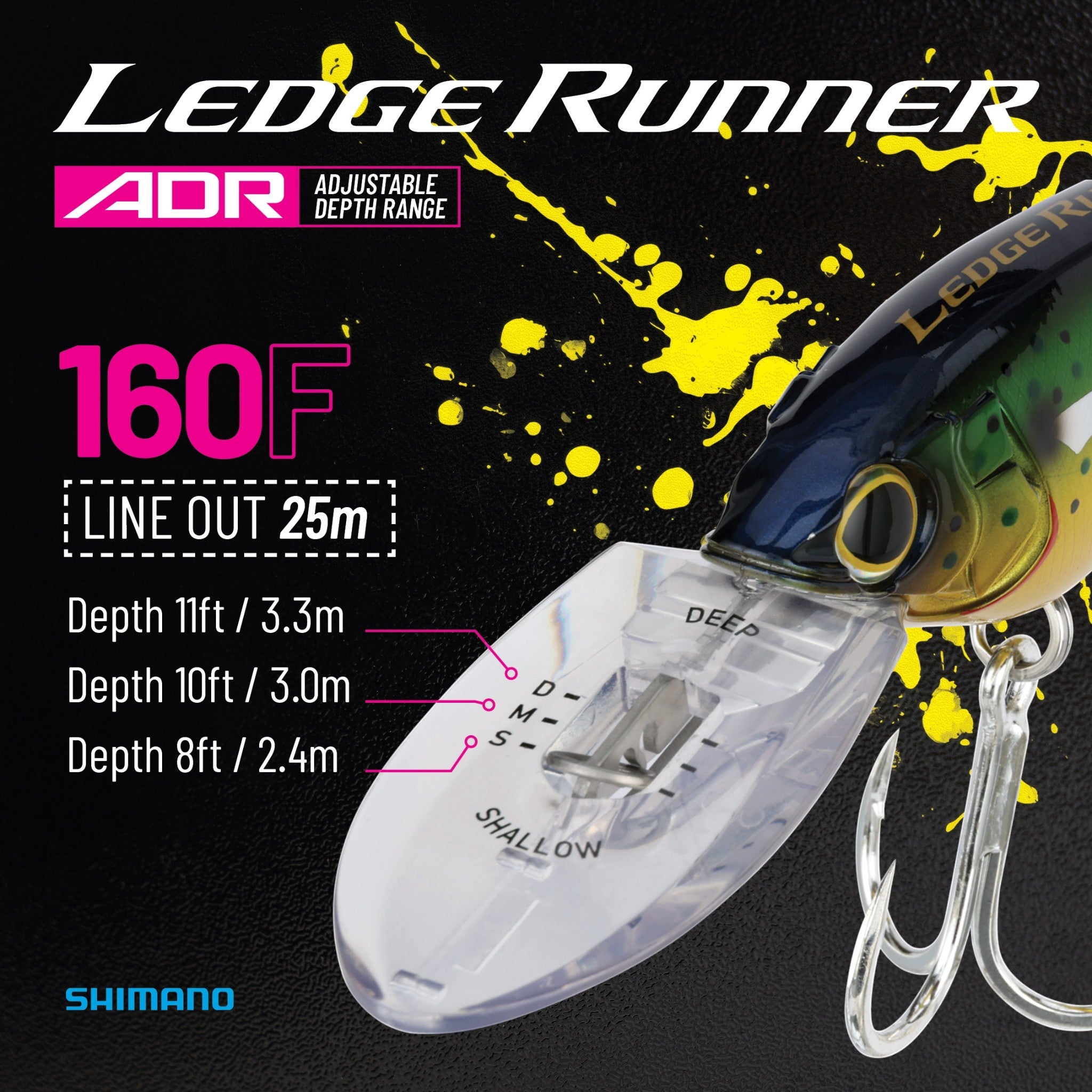 Shimano Ledge Runner 160F Hardbody Lure