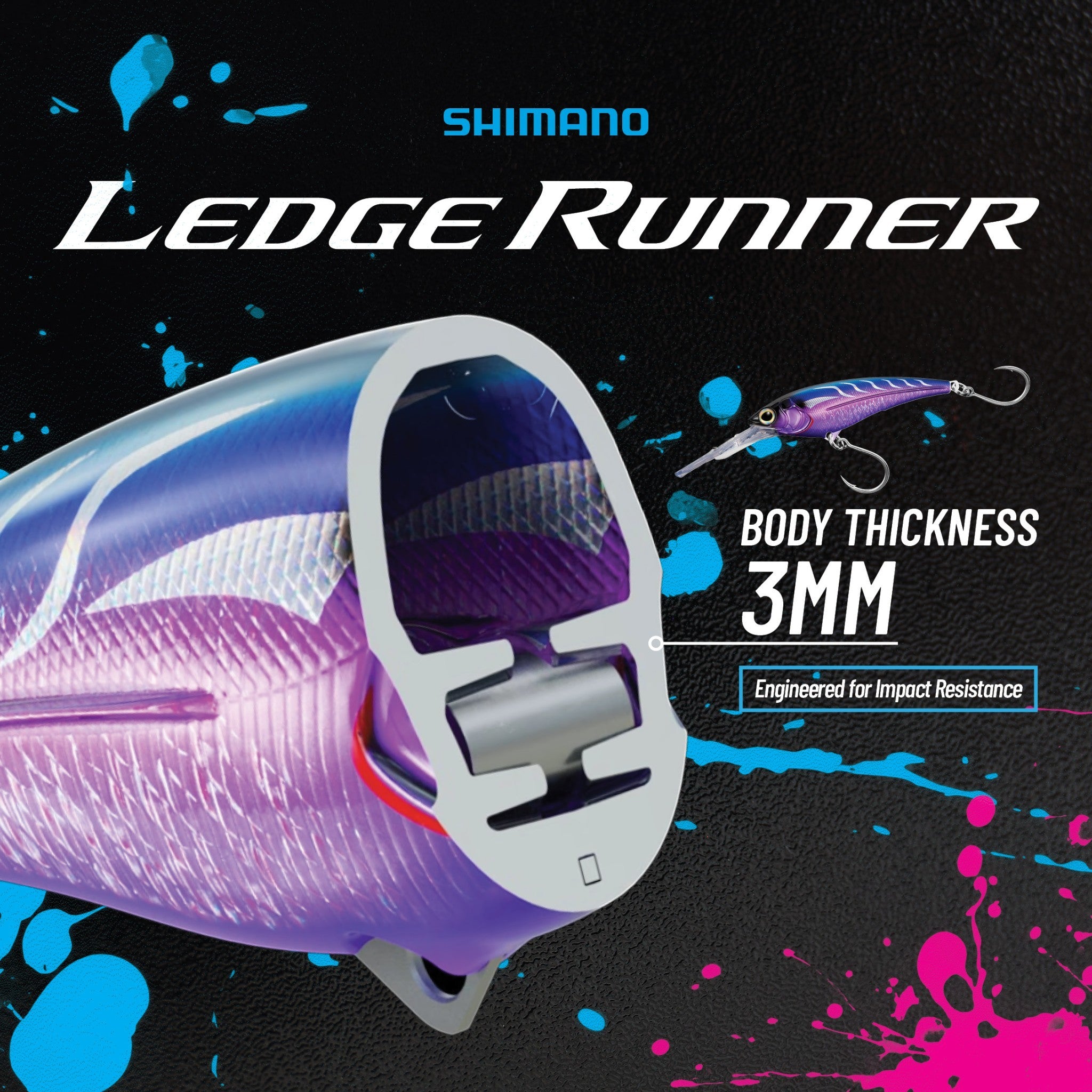 Shimano Ledge Runner 200S Hardbody Lure