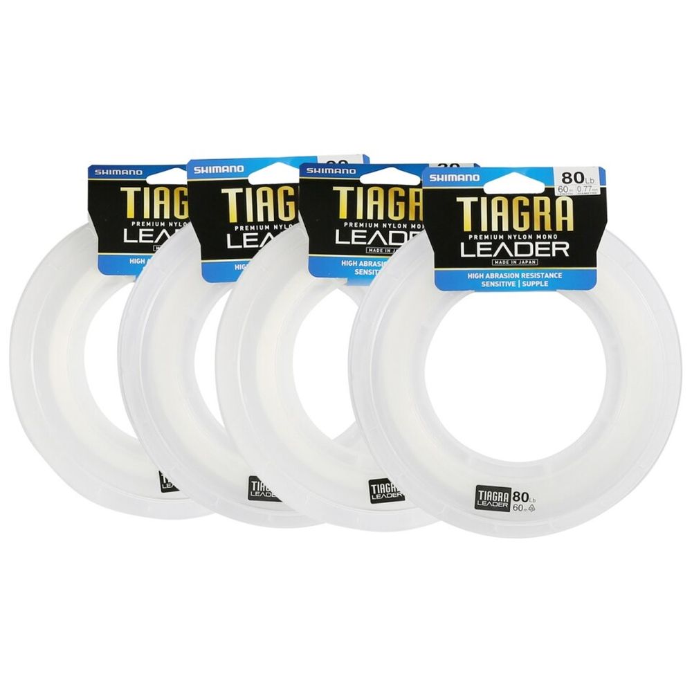 Shimano TIAGRA NYLON LEADER 100m CLEAR Fishing Line – Compleat