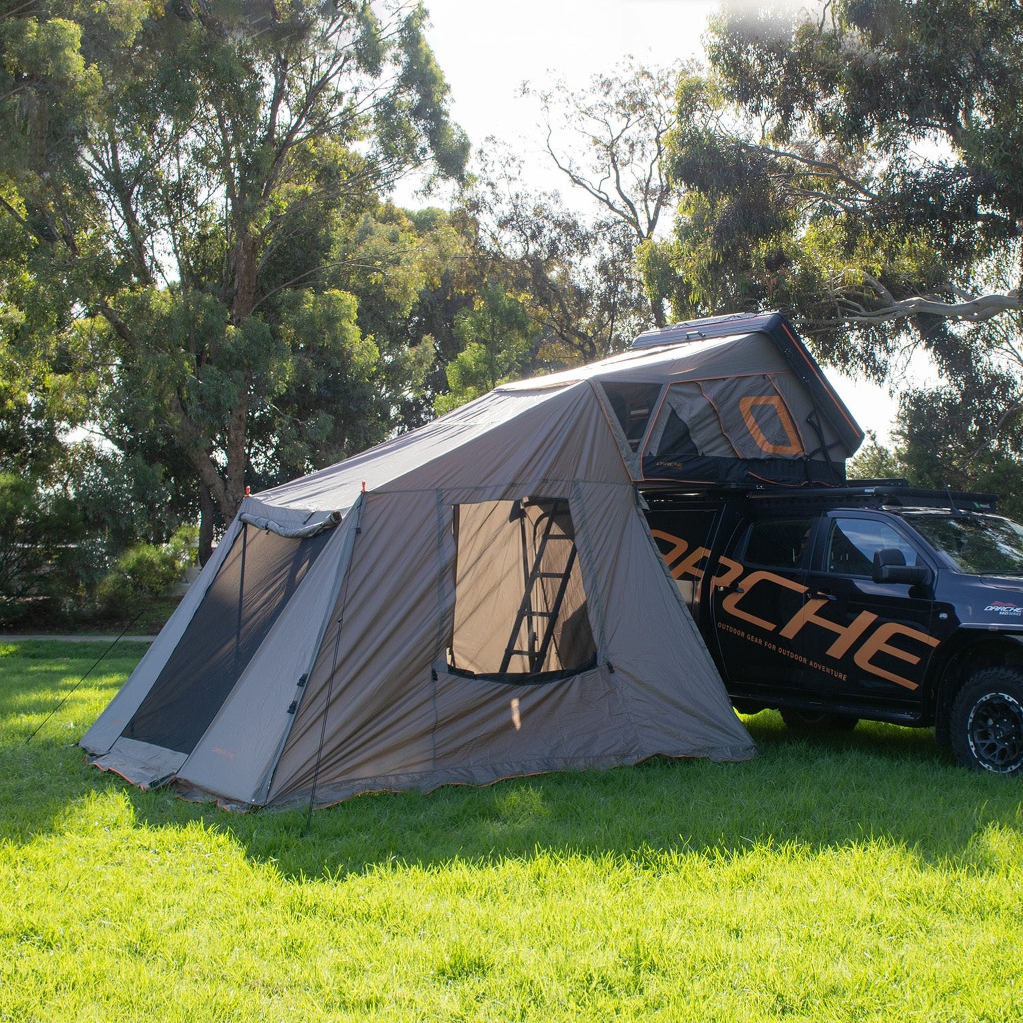 darche double dee roof top tent Darche Double Dee Roof Top Tent Annex – Compleat Angler Australia