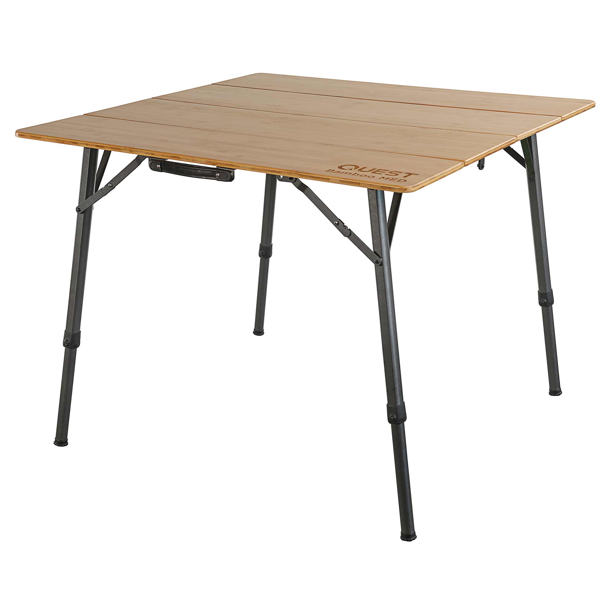 Quest Outdoors Bamboo Square Table Medium